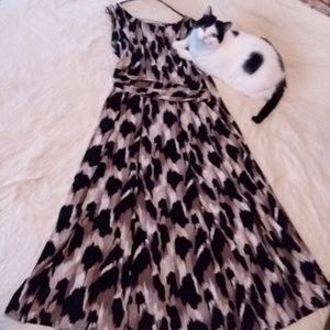 Northstyle Dress black and brown sz 18